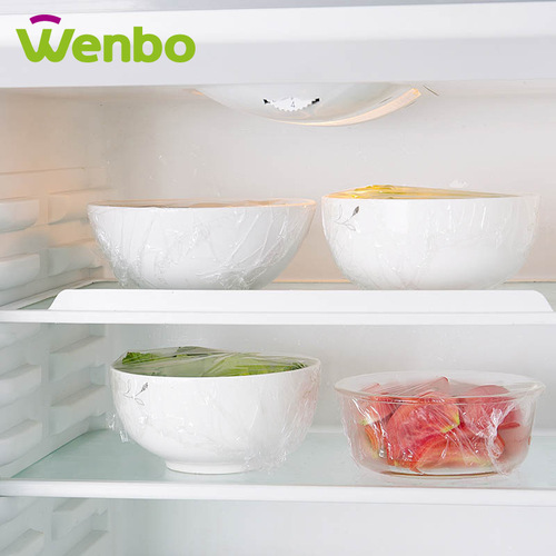 Hot selling new products 25*50 plastic wrap for refrigerator preservation, household vegetable and meat preservation plastic film 30*50