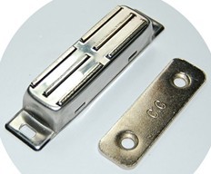 橱柜不锈钢门吸C-100-A-2S2，menxi