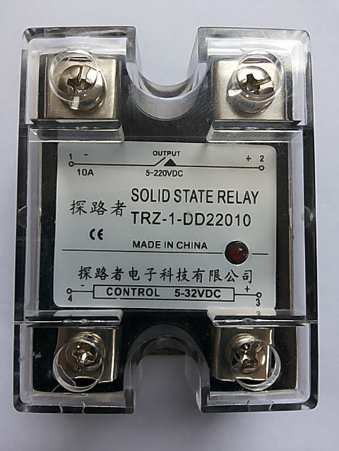 厂家生产 单相 固态继电器 SSR-10DD 10安培 直流控制直流 继电器