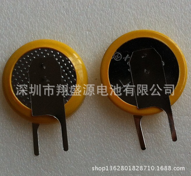 3V CR1220 侧刀立式焊脚纽扣电池 3V焊脚电池  锂锰电池