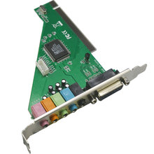 E宙电脑台式机内置5.1声卡8738声卡PCI声卡4声道立体音频卡批发