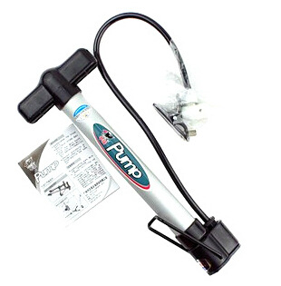 供应中派ZP106多功能手动打气筒适合自行车篮球足球等充气