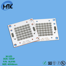 热电分离铜基板工矿灯PCB 3535led铜基线路板40mm方形