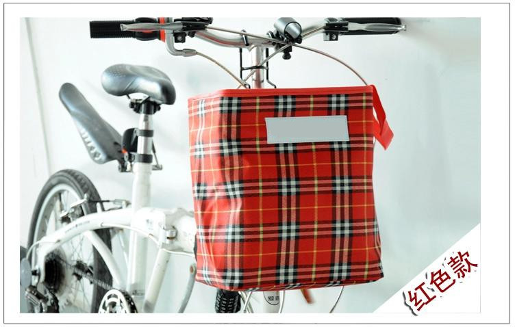 Panier pour vélo en toile - Ref 2260105 Image 7