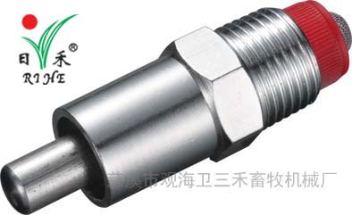 不锈钢乳头式可调水位带滤网猪用饮水器圆头饮水器