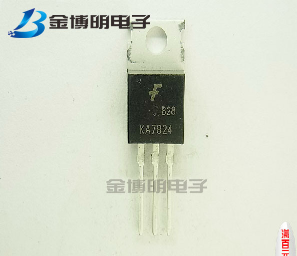 厂家直供 L7824CV L7824 TO-220 7805 三端稳压器 78系列配套