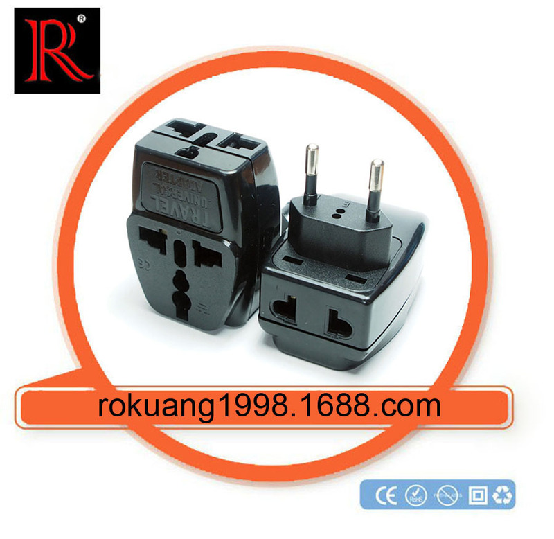 WDS-9C-1 supply 4. 0mm embedded European plug Brazil adapter Brazil adapter