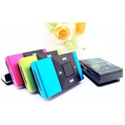 金刚插卡小夹子MP3 热卖金属夹子MP3 铁夹MP3可定制LOGO|ru