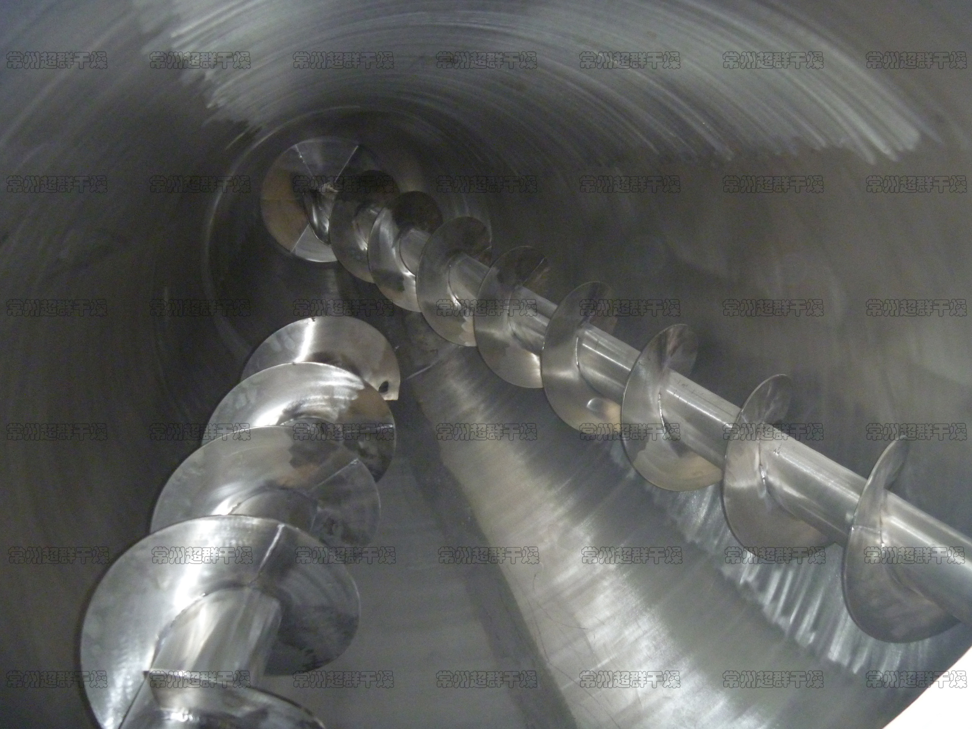 DSH-4双螺旋锥形混合机内部001