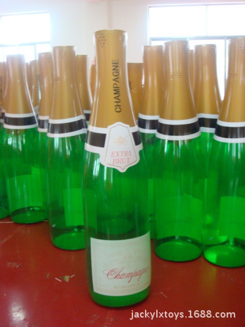 厂家直销出口欧美充气可乐瓶 充气瓶 PVC充气啤酒瓶 充气啤酒瓶