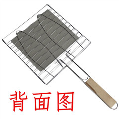 蝶烤香 燒烤雙魚夾 烤爐魚夾 烤魚夾 肉夾燒烤網 麵包夾漢堡夾