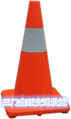 PVC反光路锥 交通设施锥形路障 软塑料锥型路标