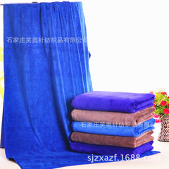 Wholesale Super Fine Fiber Bath Towels, Thick and Soft, Absorbent, 60*160 Pure Color, Dedicated Car Washing and Wiping Towels, Quick Drying Towels