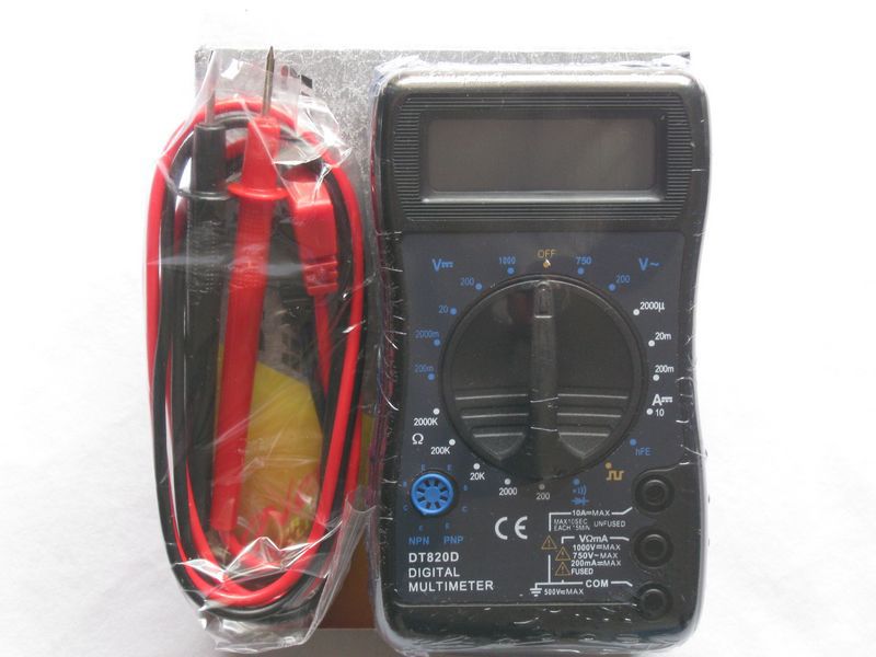 供应微型数字万用表DT820D
