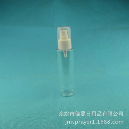 彩色透明100ml乳液瓶 粉泵瓶