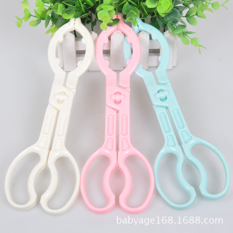 婴儿用品批发 婴幼儿ABS奶瓶夹 钳子多功能奶瓶夹奶嘴夹 厂家直销