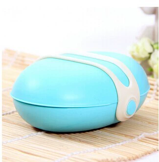 Plastic silicone design handheld soap holder for traveling