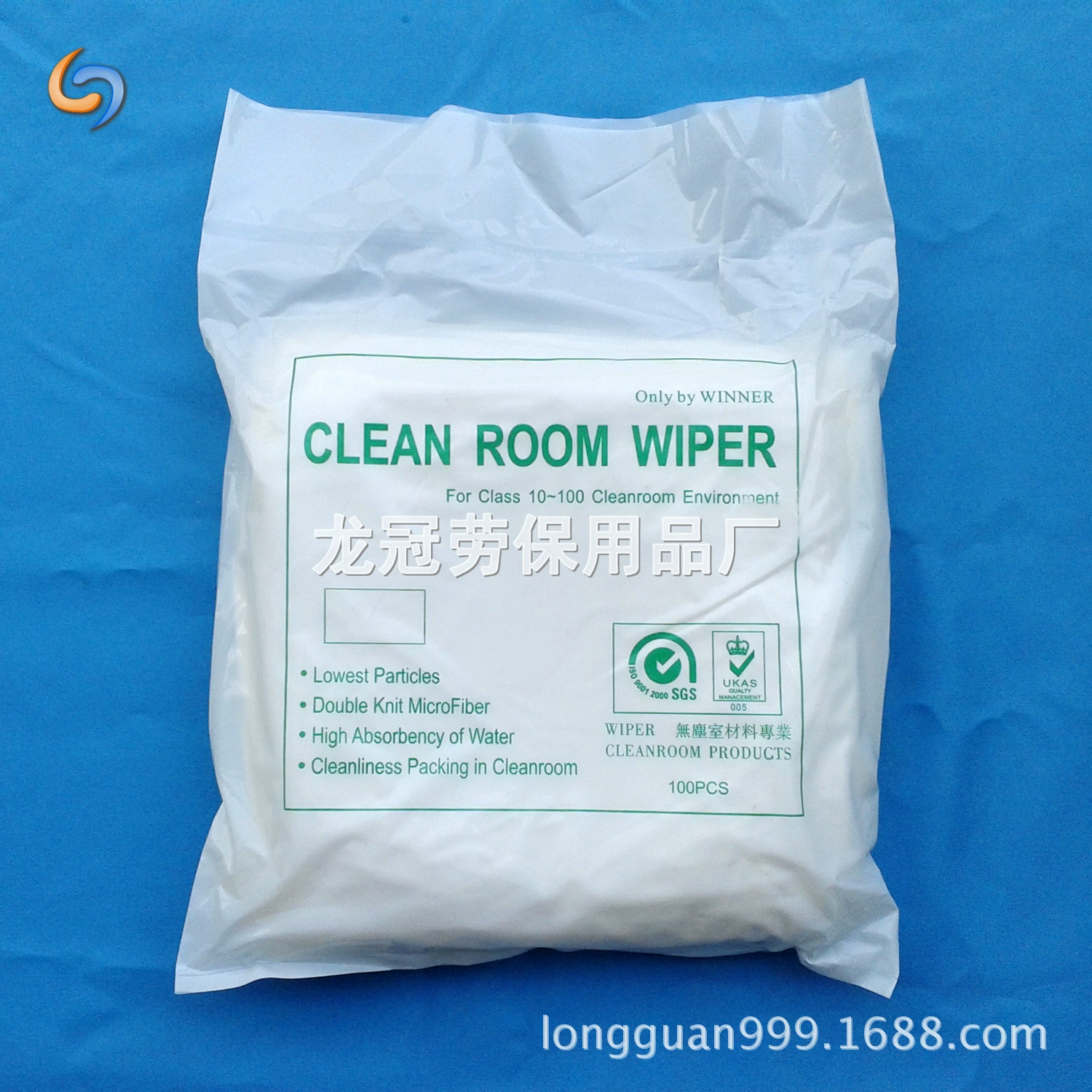 Поставка популярной ткани из микрофибры без пыли 8209 160 г безворсовой, доступной бумаги без пыли.