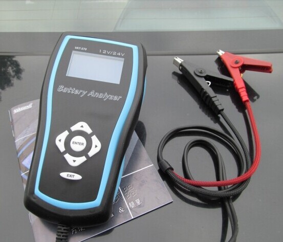 台湾汽车蓄电池检测仪 电瓶测试仪 轮船UPS内阻检测仪VAT-570