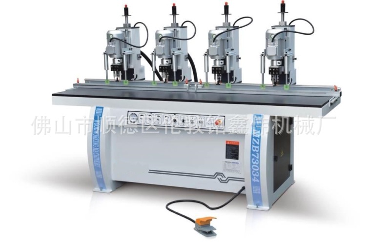 生产 铭鑫伟优质卧式多轴可调钻床 铰链钻孔机