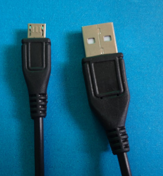 USB透明蓝数据线