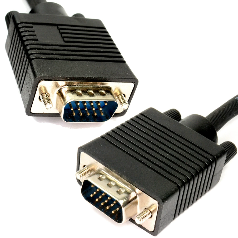 Кабель 3+4 VGA, VGA соединительный кабель, чистая медь, VGA компьютерный дисплей, кабель для проектора, кабель высокого разрешения