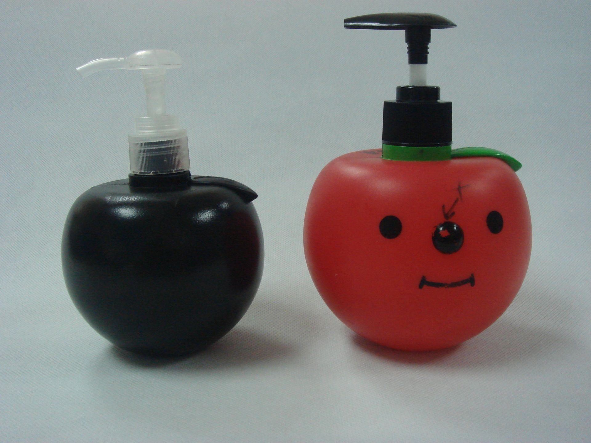 300ML苹果乳液瓶 消毒 喷雾洗手液瓶 PE塑料瓶 厂家生产加工定做