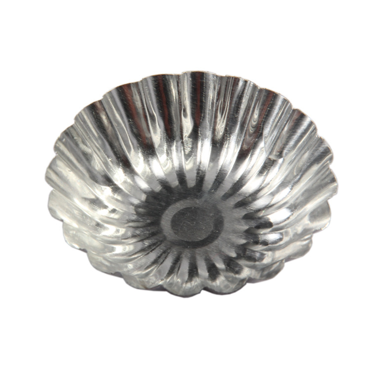 菊花型薄铝蛋糕模圆底形1