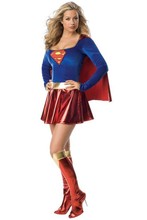欧美经典游戏制服超人服装角色扮演万圣节派对服装超人制服诱惑