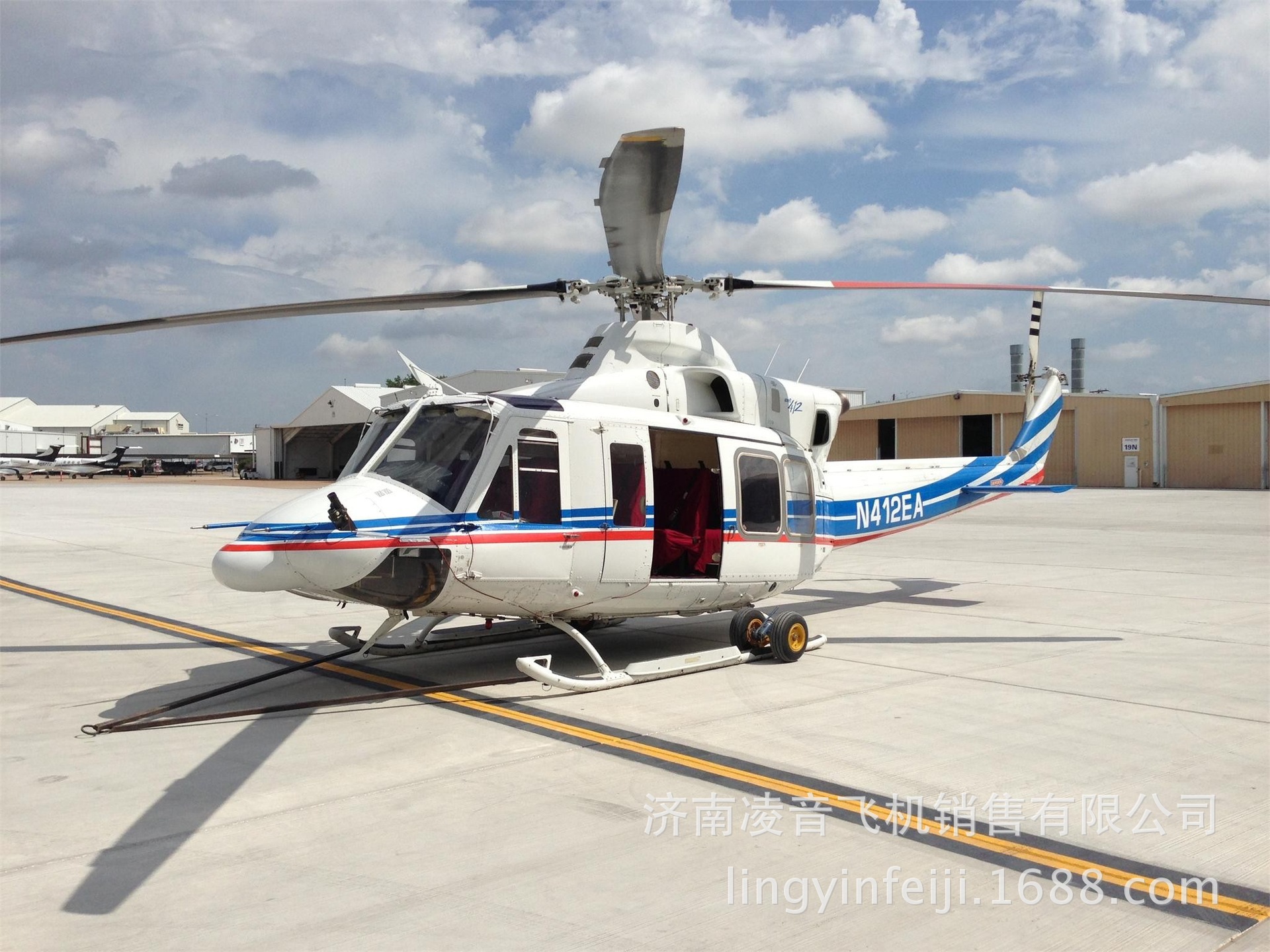 鹤壁直升机4s店 06款BELL贝尔412EP直升机 鹤壁直升机销售价格