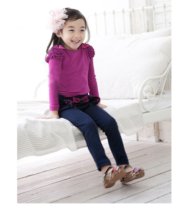 Pantalon fille en Toile de coton - Ref 2063286 Image 9