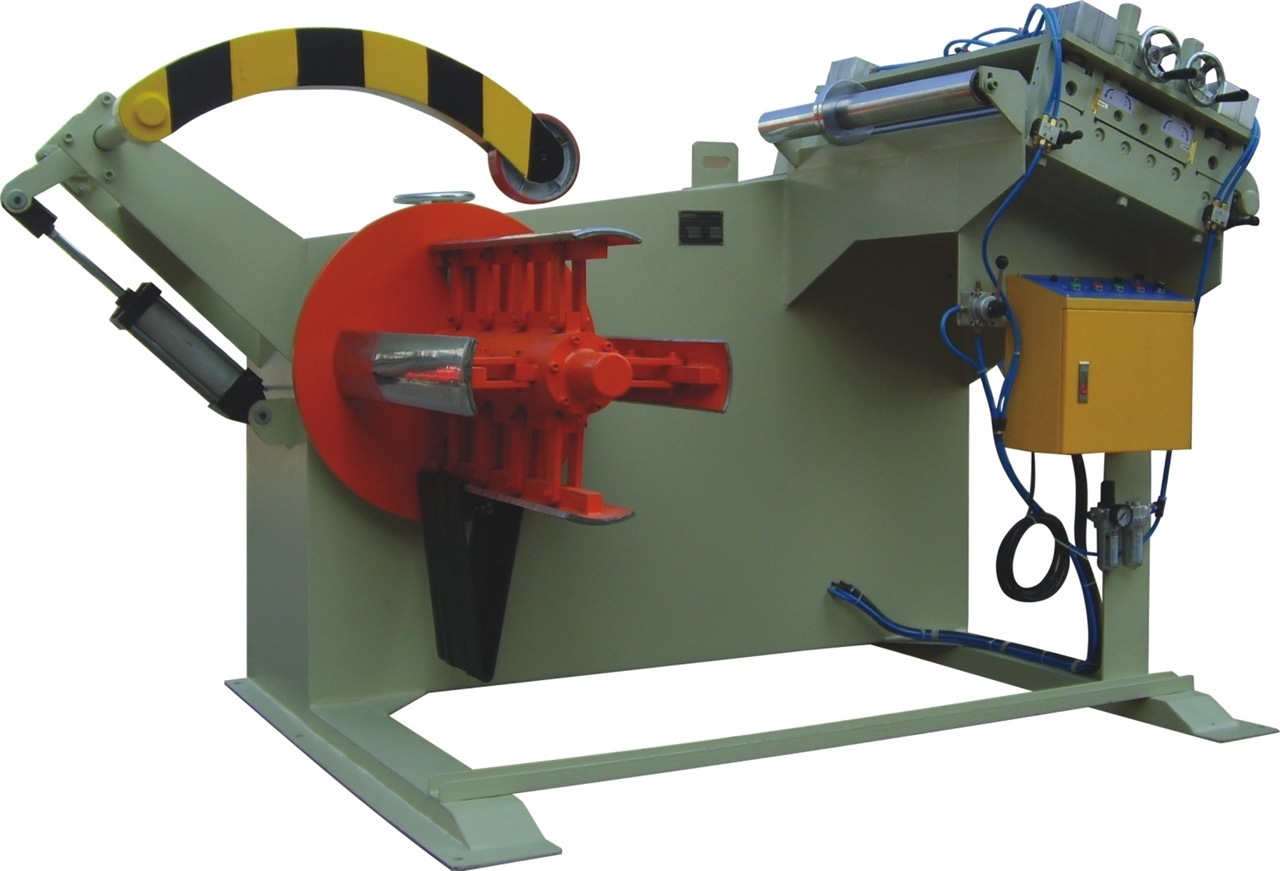 厚板二合一材料架兼整平机厂家直销可带变频送料机料架薄板现货