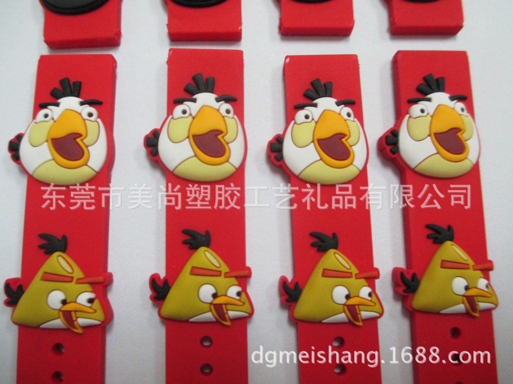 pvc軟膠手錶帶 塑膠手錶帶 專業定做