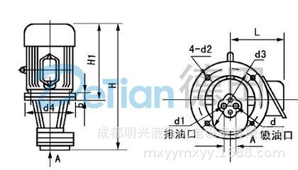 LBZ-16立式齿轮泵装置