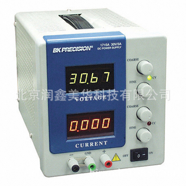 供应B&K 测量电源测试工作台1715A特性恒定电流恒定电压指示器