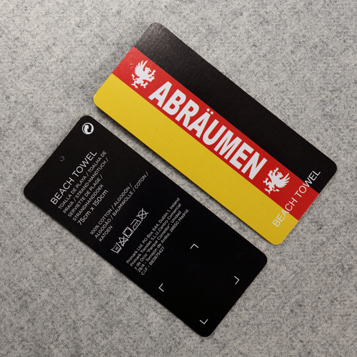 服装吊牌厂家直销  家纺吊牌印刷 铜版纸彩卡印刷 定制吊牌