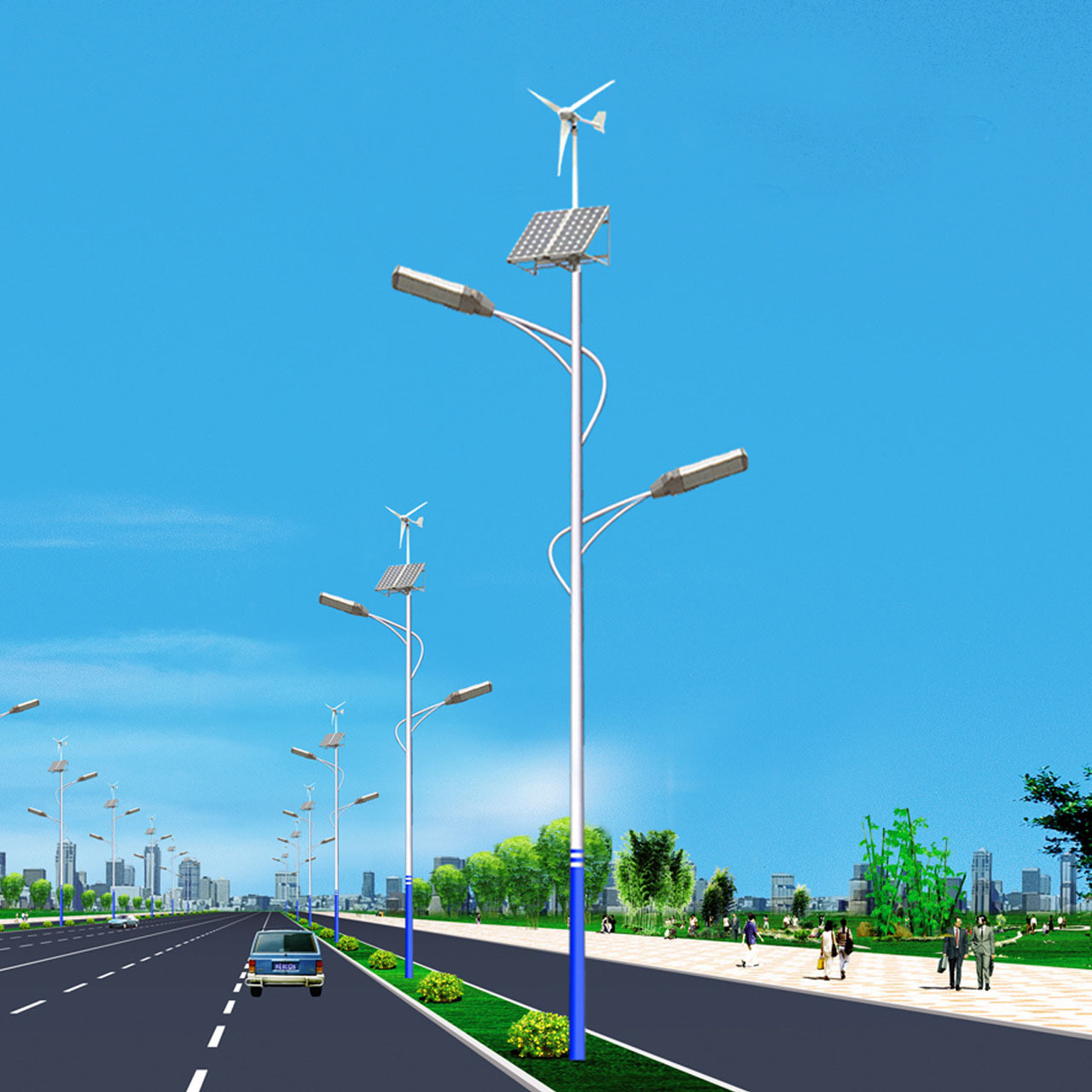 LED灯杆屏在智慧城市占据的地位越来越重要 - 东莞海光照明官网