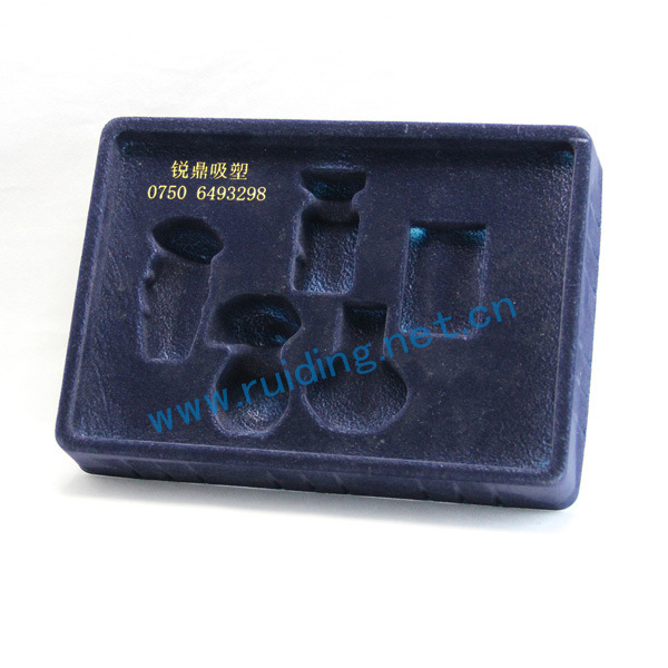 厂家推荐 高档植绒吸塑，优质托盘定制