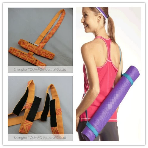 Разнообразные многоцветные фиксированные коврики для йоги, веревочный ремень, эластичная лента двойного назначения, Йога, ремень на липучке, йога