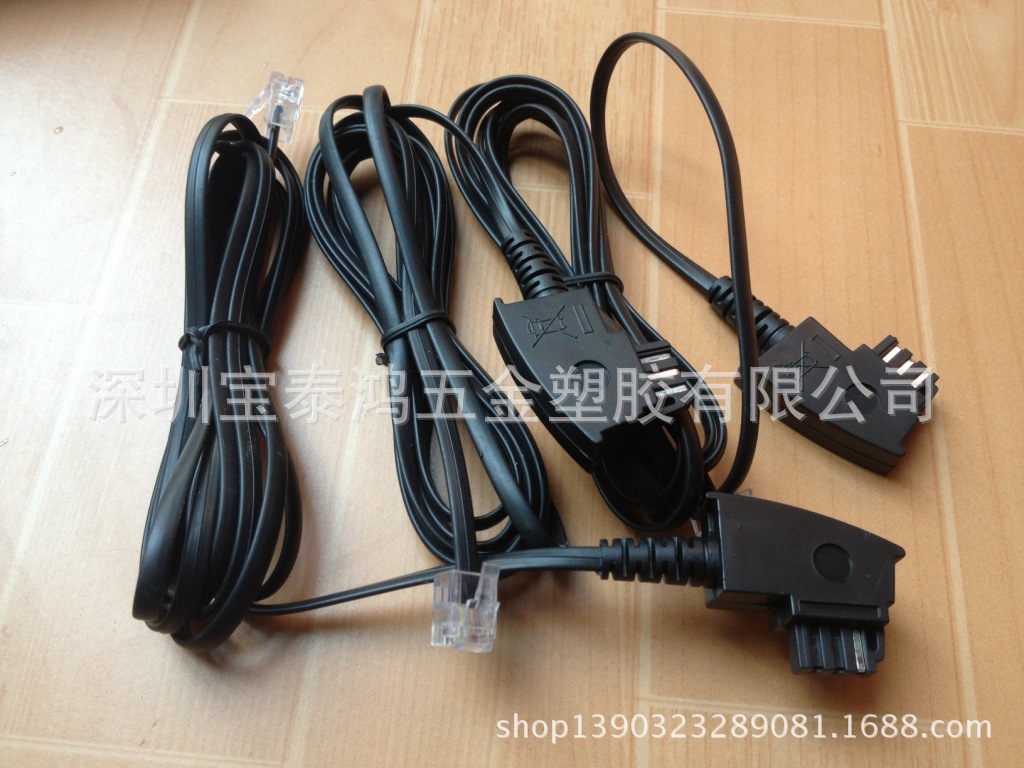 厂家直供出口电话线 电话弹簧线 定制电话线 各种漆包线材 质优