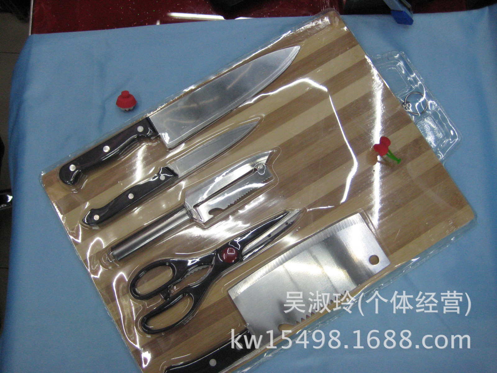 復件 竹菜板刀具套裝 002