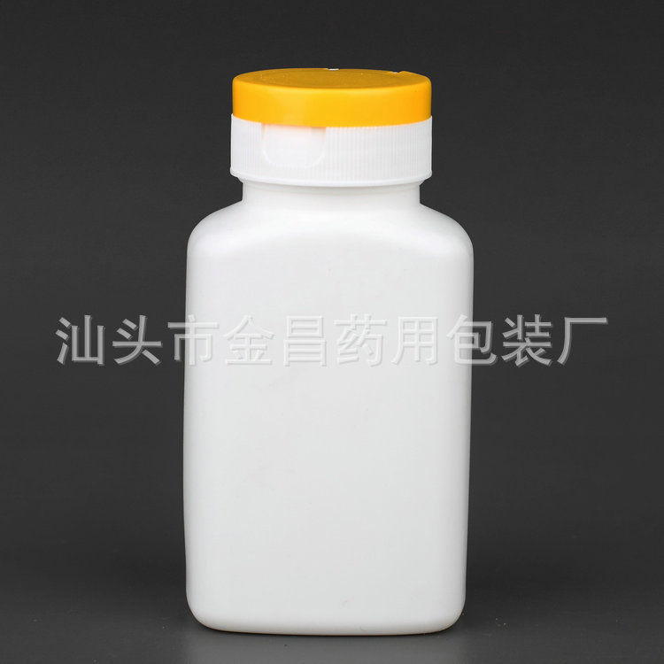 金昌 塑料包装瓶 通用包装瓶PE白色塑料瓶 方形钙片包装瓶 多规格