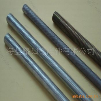 海盐厂家供应德标、美标、英标丝杆，螺纹杆、通丝双头螺纹杆