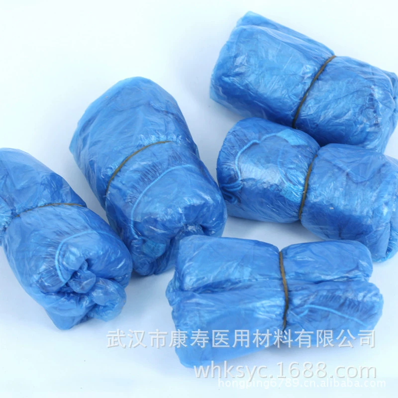 PE Новые Одноразовые Бахилы бытовые в помещении пылезащитные Бахилы для дата-центра в наличии оптом 100 шт. пластиковые бахилы