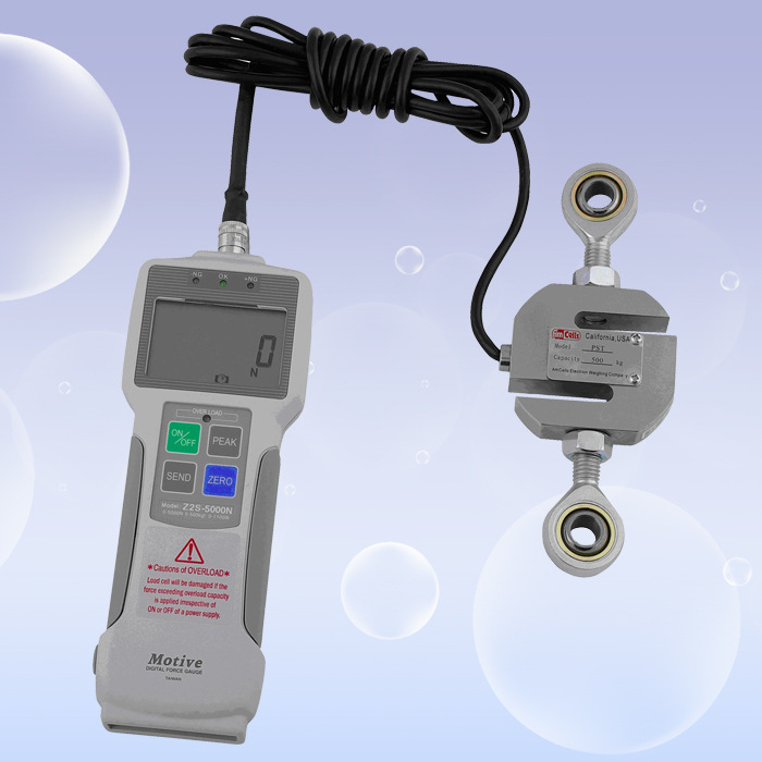 苏州嘉宝传感器数显推拉力计ZPS-DPU-5000N台湾一诺测力计