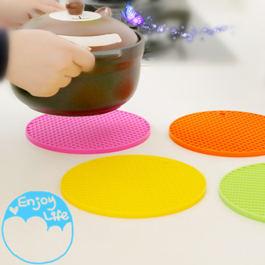 硅胶大号隔热餐桌垫锅垫 蜂窝餐垫 杯垫