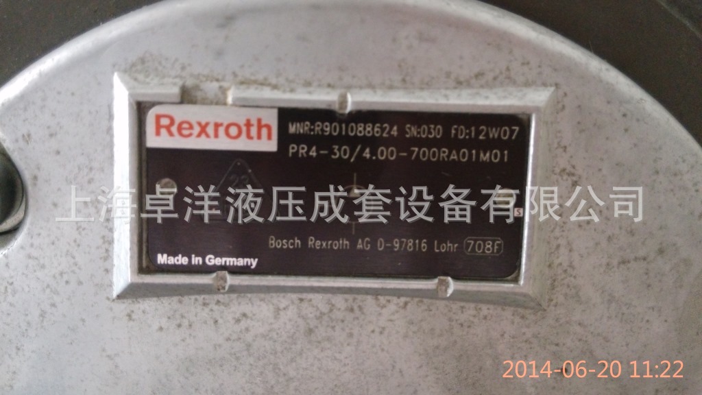 销售REXROTH产品  R901088624 PR4-3X/4,00-700RA01M01