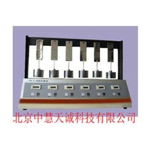 胶带保持力测试仪/六工位持粘测试仪 型号：JS-QCNY-2