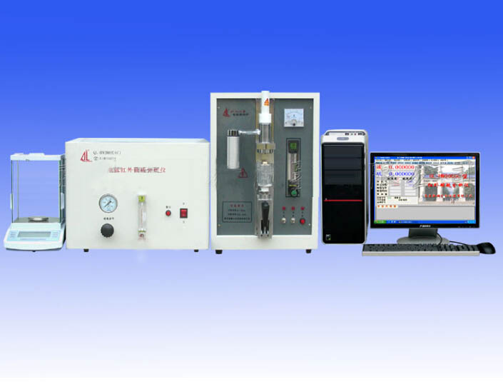 Non-ferrous metal infra-red Carbon and sulfur analyzer  HW2000E (C)infra-red Carbon and sulfur analyzer