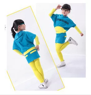 Set, spring sweatshirt with letters, for teenagers, 2 pieces